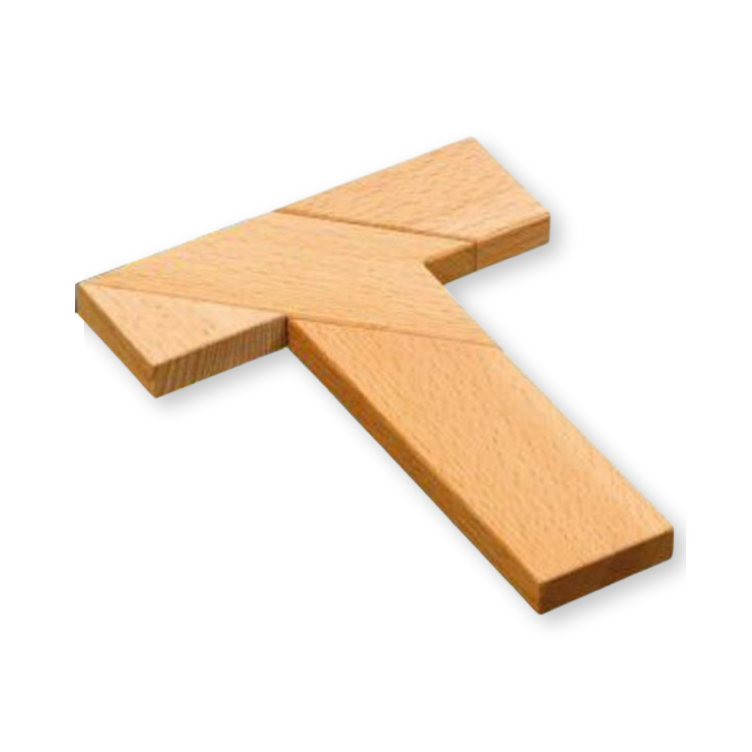 Rompecabezas de Letras de Madera