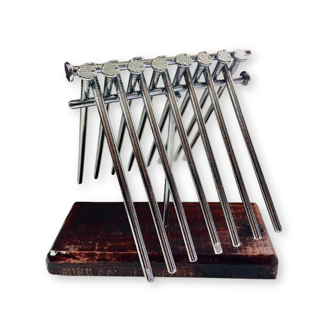 Rompecabeza para el Estrés "Clavos en Equilibrio" |Rompecabeza Para Oficinas