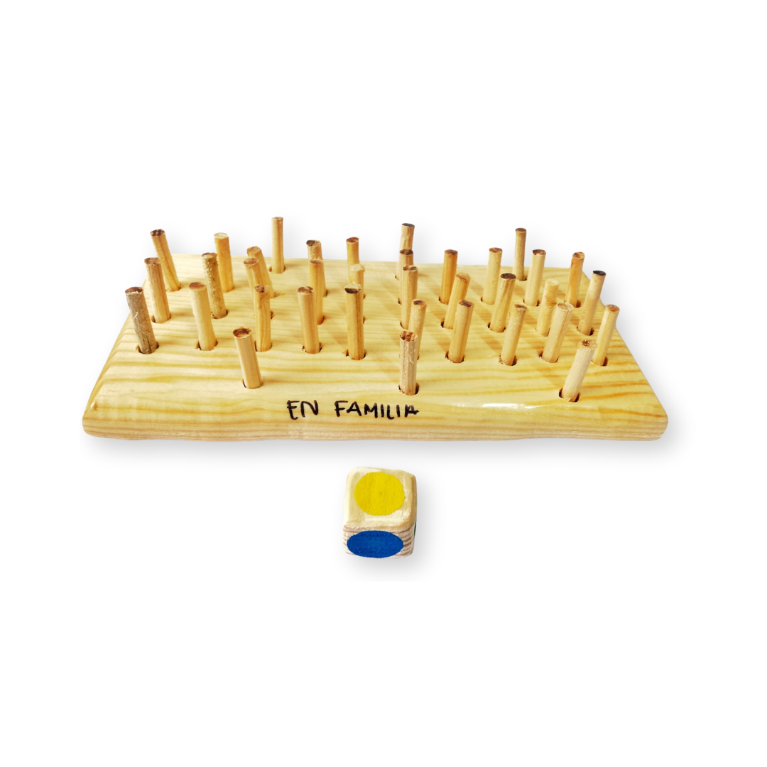 Memorama de Madera "En Familia" | Juego de Mesa para 2 a 5 jugadores